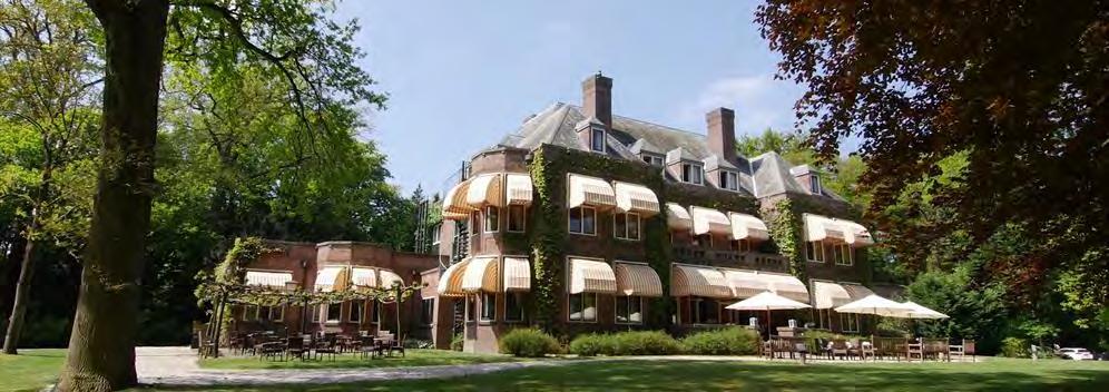 Landgoed Huize Bergen De monumentale Villa uit 1916 ligt verscholen in een prachtig park met eeuwenoude bomen.