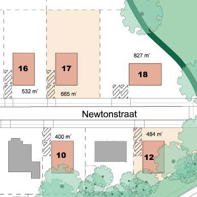 23 fase 3 kavelpaspoort 17 K 17 kaveloppervlakte: 665 m2 toegestane goothoogte: maximaal 7m toegestane bouwhoogte: maximaal 11m Kavel 17 is een tussenperceel aan de noordzijde van de Newtonstraat.