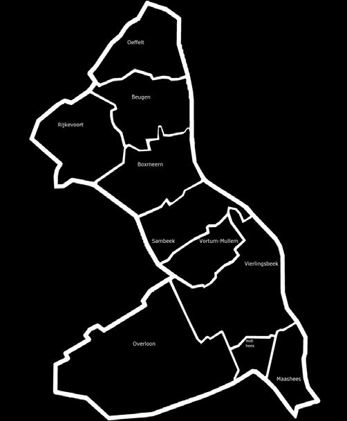 Zo zijn er op gemeentelijke schaal voor ontmoeting meerdere jongerencentra (Mannekino, The Unit, Gryphus) en drie scoutingblokhutten (in Boxmeer, Holthees en Overloon).