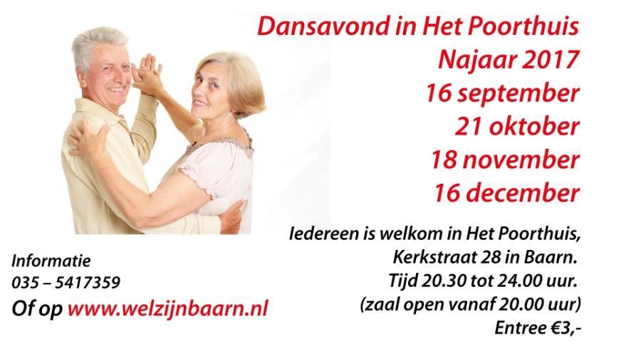 Koersbalclub Baarn: donderdag van 13:15-16:00 uur. Aquarelleren: donderdag van 09.