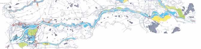Ambities In het dynamische gebied rond Nijmegen, is de belangrijkste opgave de keuze voor binnendijkse maatregelen. Hierdoor kan in de toekomst daadwerkelijk rivierverruiming plaatsvinden.