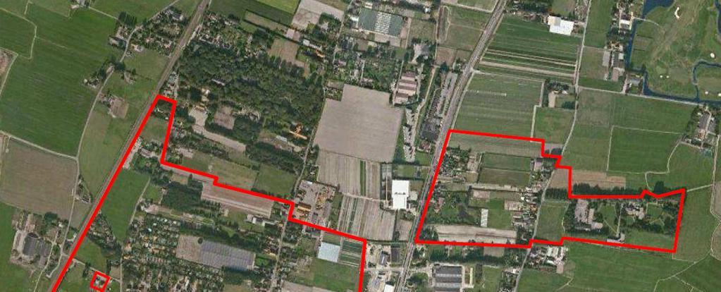 2 Uitgangspunten 2.1 Omschrijving plangebied In onderstaand figuur is de globale begrenzing van uitbreidingslocatie Zandzoom weergegeven. Figuur 2.