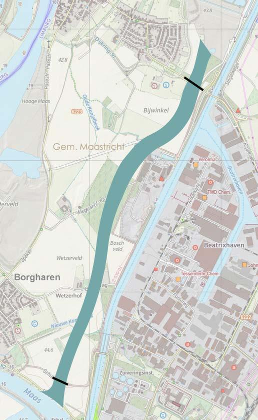 10 3.2 Realiseren groene rivier Borgharen/Itteren De afgelopen jaren zijn in het gebied rond Borgharen en Itteren (Rivierpark Maasvallei) ingrijpende maatregelen genomen (ontgronding,