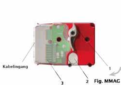 FDCU: Unipolaire einde- en beginschakelaar BLF(T): Servomotor met veerteruggang (en thermoelektrische zekering) Beweegt bij het aanbrengen van de voedingsspanning het klepblad in haar wachtstand