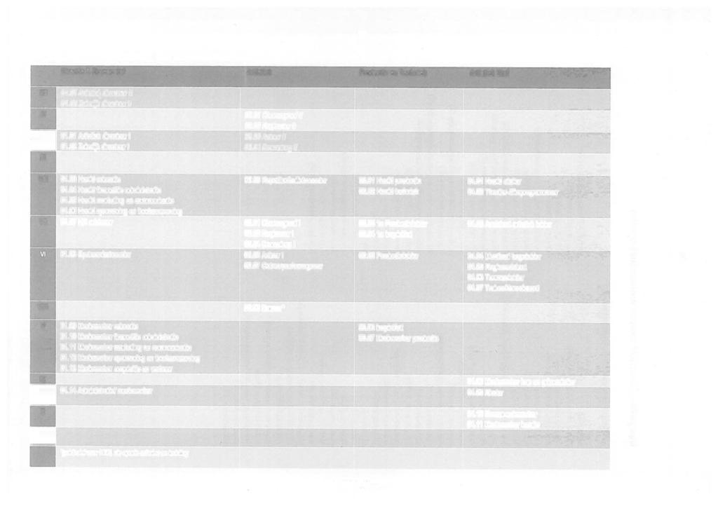 35 Bijiage 2A Functieraster met referentiefuncties ArUstiek Productie en