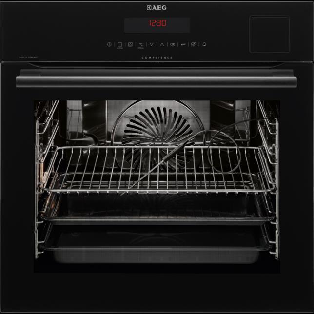 Inbouw combi-stoomoven AEG BS835480WB ( NIET verpakt, toonzaalmodel ) Type oven: Multi hetelucht + stoom Energie-efficiëntieklasse: A+ Ovenbediening: Touch
