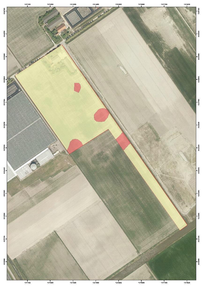 Antea Group Archeologie 216/99 Inventariserend Veldonderzoek d.m.v. boringen karterende fase en oppervlaktekartering projectnummer 41796 23 januari 217 revisie 1 Afbeelding 4.