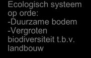 Opgave 6 Behouden en versterken van natuurgebieden, soortenbescherming en blijvend beheer Behouden en versterken natuurgebieden, soortenbescherming en beheer Robuust doorlopend groot netwerk