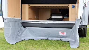 60 cm - Caravan, afmeting 450 x H.60 cm - VW T5, afmeting 250 x H.42 cm - Fiat Ducato, afmeting 397 x H.