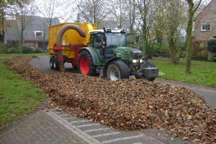 Let op! Apparaten waarmee je werkt, kunnen stukgaan of beschadigd raken. De opening van de bladblazer kan verstopt raken door een takje dat klem zit of door stenen of zand.