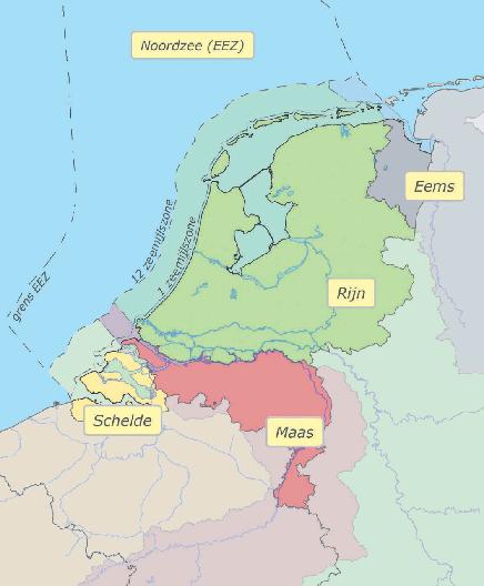 3 De Nederlandse stroomgebieden en hun estuaria 3.