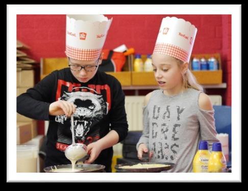 Nationale Pannenkoekendag Vrijdag 17 maart heeft groep 8 voor de bewoners van Berkenheuvel en voor alle partners van het Kindcentrum pannenkoeken gebakken. De hele school rook vanaf 8.