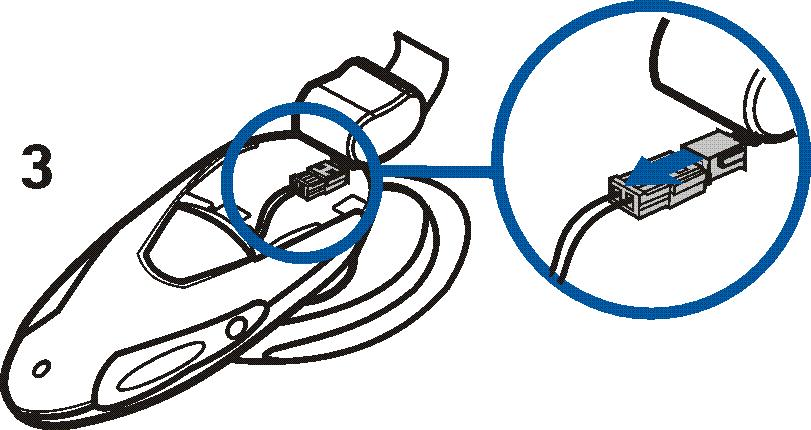 3. Haal de batterij uit het verbindingsstukje