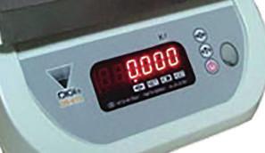 Technische gegevens DS-673 Weegbereik 3/6 kg, 6/15 kg of 15/30 kg Uitlezing per 1/2 g, 2/5 g of 5/10 g Nauwkeurigheid 0,03 % van het weegbereik Maximale belasting 150 % Temperatuur 0 C - + 40 C