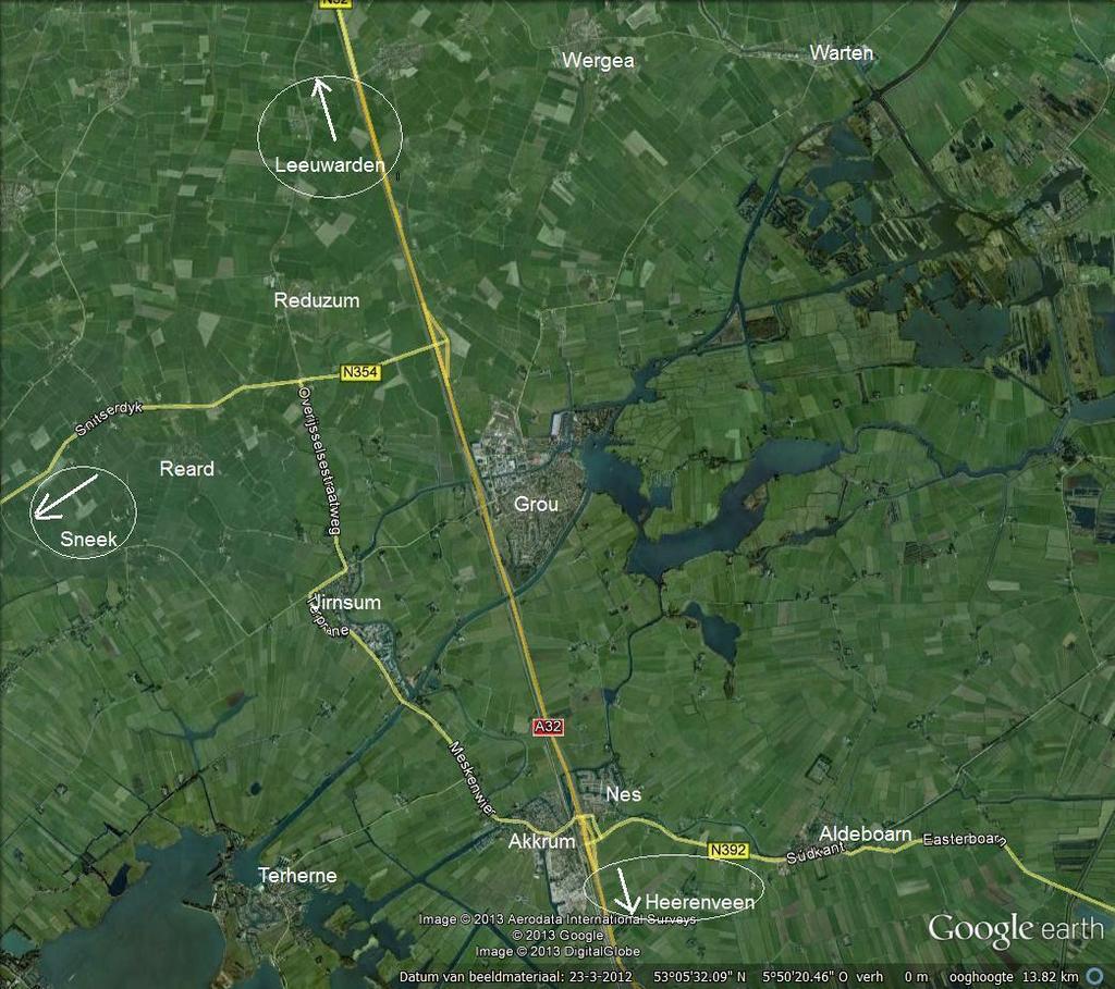 2. Analyse huidige situatie Grou Grou is de hoofdkern van de gemeente Boarnsterhim. Deze gemeente ligt centraal in Friesland.