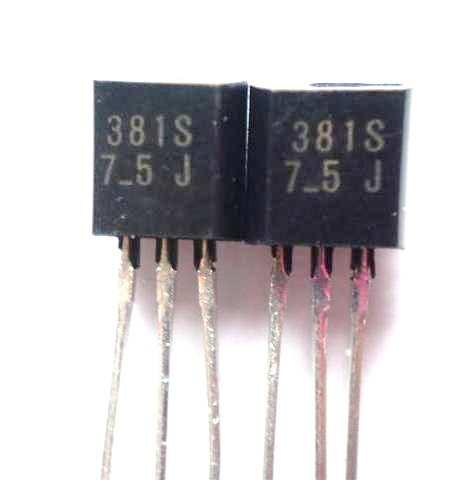 Kijk vooral goed naar de nummers van de transistoren en haal ze niet door elkaar.
