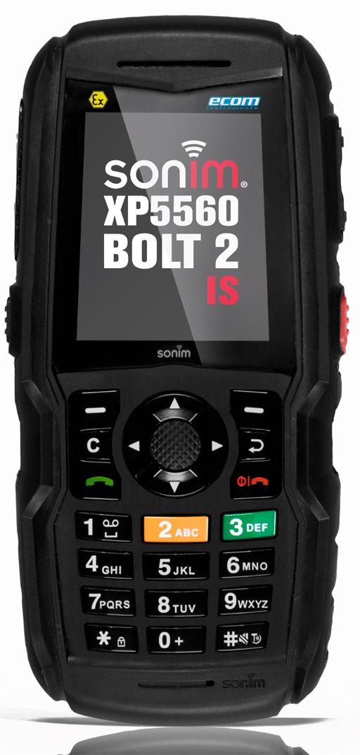 Beginnen met de XP5560 BOLT IS (ECOM Ex-Handy 08 of Ex-HSPA 08) Onderdelen van de XP5560 BOLT IS (ECOM Ex-Handy 08 of Ex-HSPA 08) Phone Het toetsenbord van de Sonim XP5560 BOLT IS heeft 11