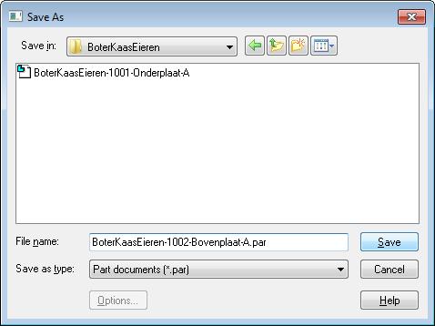 6. Klik OK om het scherm te sluiten. Tip: In de File Properties worden alle eigenschappen van een bestand opgeslagen.