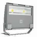 2 IP 66 0,1 m CLASSE I 650 C GR-94 / Grijs metallic / Structuur mat Mini schijnwerper met LED voor binnen en buiten bestaande uit: Behuizing van spuitgietaluminium gelakt met polyester poederlak na