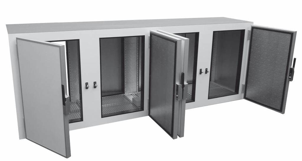 FSG204PO La gamme est composée de 2 modèles: 1. Un frigo-bar avec l unité de condensation incorporée à gauche du meuble. 2. Un frigo-bar pour l unité de condensation à distance.