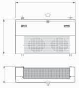 PLAFONDVERDAMPERS EVAPORATEURS INCLINES tel.