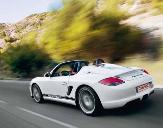 Porsche Boxster Spyder.