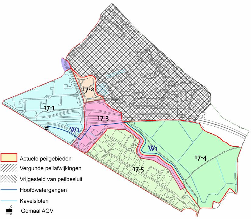 6.2 Watersysteem Hoofdwatersysteem In de Keur van AGV (lit. 4) is het watersysteem onderverdeeld in primaire, secundaire en tertiaire watergangen.