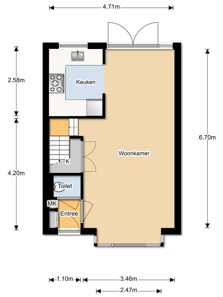 Aan deze plattegrond kunnen geen rechten worden ontleend.