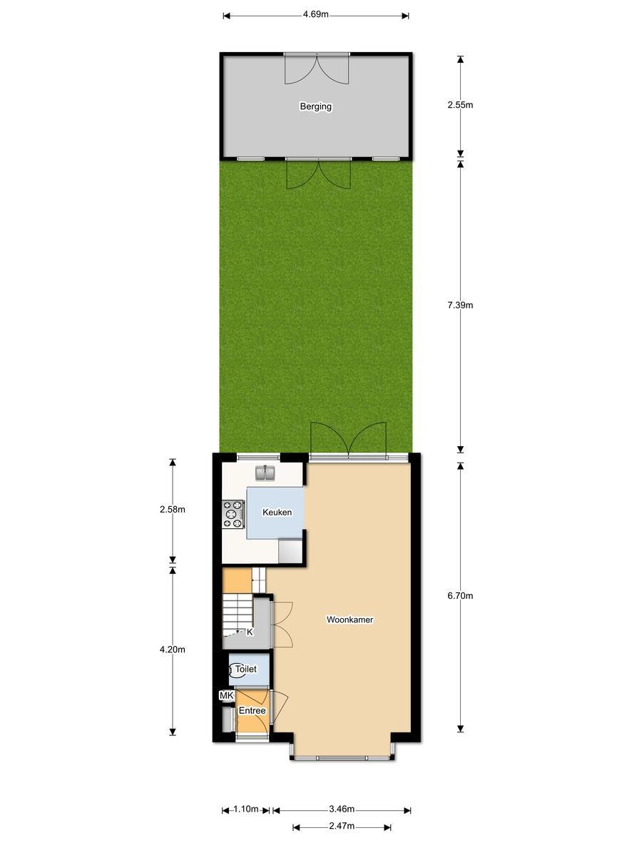 Aan deze plattegrond kunnen geen rechten worden ontleend.