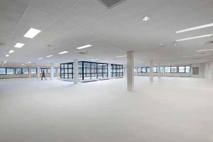 S JOUW PLEK Kantoor- en bedrijfsruimte in alle soorten en maten. Met vloeroppervlaktes uiteenlopend van 56 m2 tot 1.100 m2 biedt Gare du Nord plek aan startende ondernemers en grote organisaties.