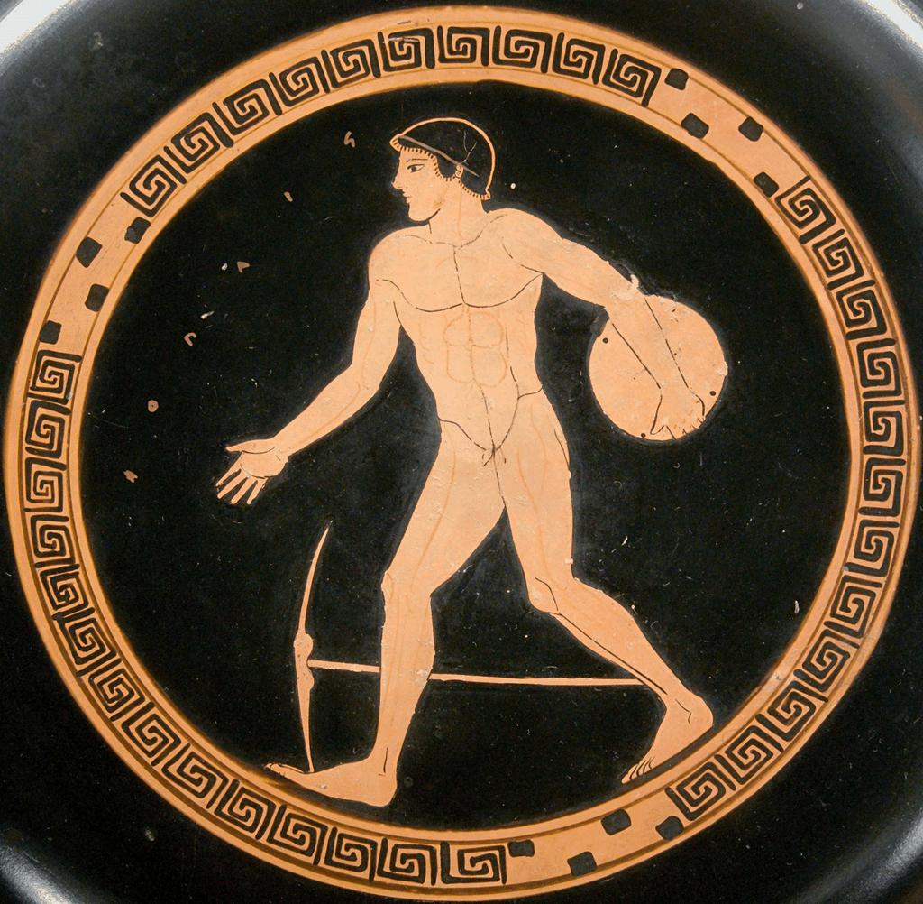 Opdracht 52 DE OLYMPISCHE SPELEN Dictee: Vanaf het jaar 776 voor Christus werden er in Olympia om de vier jaar spelen gehouden ter ere van Zeus.