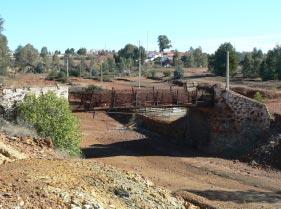 oude ijzeren brug,