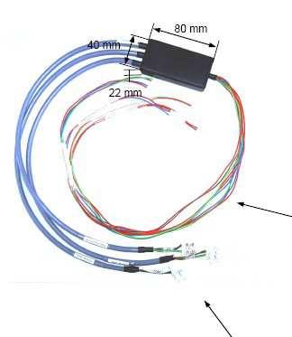 1 Functiebeschrijving CompTrol Signal 3 is een signaalkabel met geïntegreerde potentiaalvrije wisselcontacten (belastbaar tot 230V AC / 0,5A) voor het doorgeven van een bedrijf- of storingmelding aan