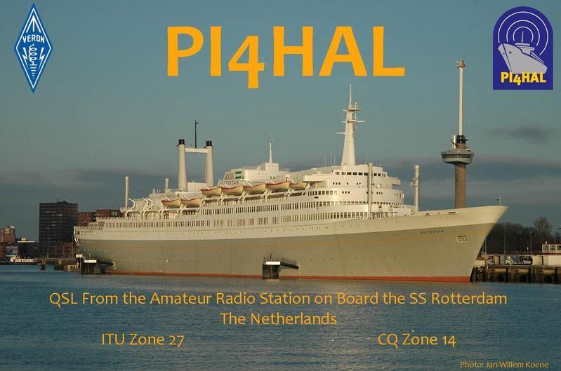 Zoals in het programma al aangegeven hebben we op 23 mei a.s. een uitje naar het SS Rotterdam gepland. We proberen ook om een bezoek te brengen aan de shack van PI4HAL.