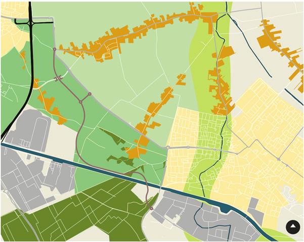 5.1 Landschappen Het landschap tussen Dongen en Oosterhout is onder te verdelen in componenten op verschillende schaalniveaus. De geomorfologie is onderligger.