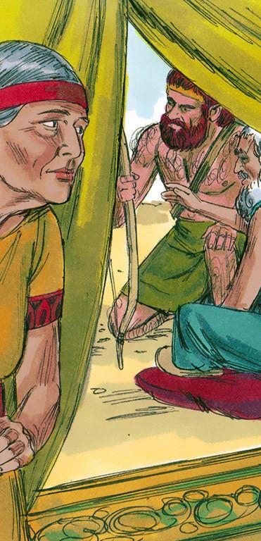 Wie had het gesprek tussen vader en zoon ook gehoord? Genesis 27:5-6 5 Nu luisterde Rebekka mee, toen Izak tot zijn zoon Ezau sprak.