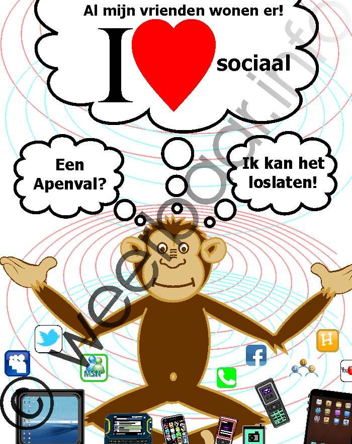 media. Al mijn vrienden wonen er! I sociaal Een Apenval? Ik kan het loslaten!