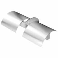 dubbel Toilet roll holder with cover, double 224506