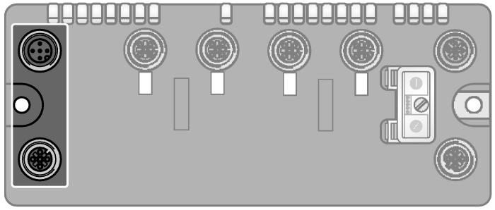 verbindingskabel (voorbeeld): RKC 4.4T-2-RSC 4.4T Ident-No. U5264 of RKC4.