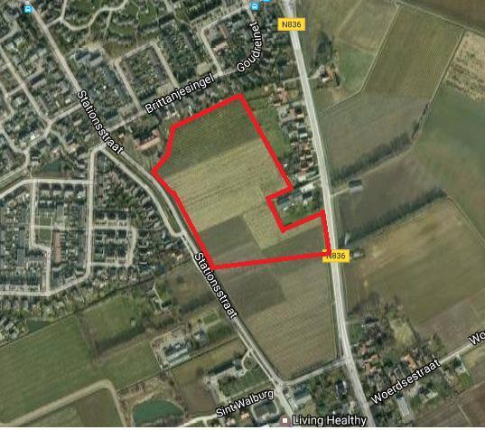 2 Plangebied en werkzaamheden 2.1 Ligging en beschrijving plangebied De gemeente Overbetuwe heeft het voornemen een bestemmingsplanwijziging voor de Stationsstraat te Zetten door te voeren.
