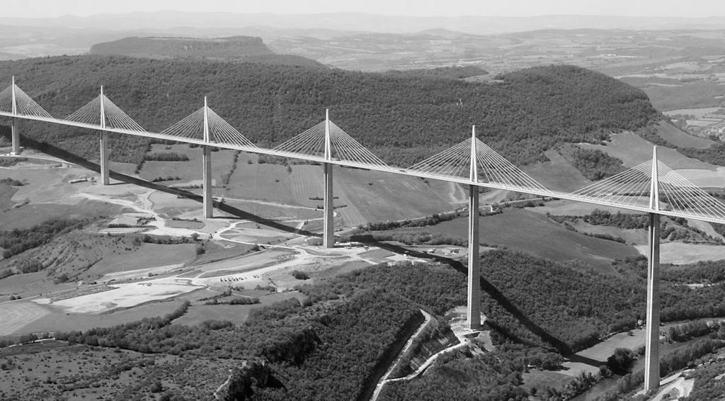 Tuibrug In Frankrijk is een hoge verkeersbrug gebouwd. Het is een zogenaamde tuibrug. Bij een tuibrug is het brugdek opgehangen aan kabels, de zogenaamde tuien.