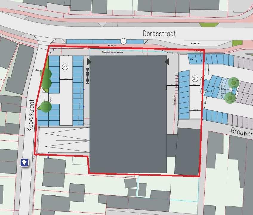 2.3 Toekomstige (geplande) situatie De gewenste ontwikkeling betreft de sloop van alle aanwezige panden binnen het plangebied.