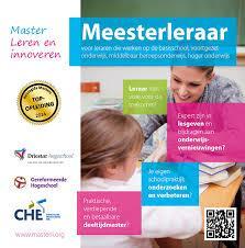 Master Leren en Innoveren (MLI) Driestar Hogeschool Meesterleraar Voortrekkersrol in de eigen school; Aanjager voor team Inspirator