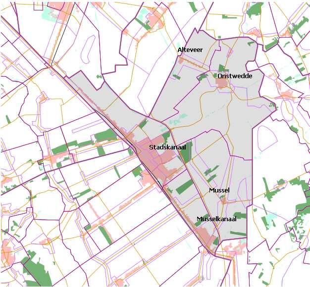 4. Uitkomsten gemeente Stadskanaal In dit hoofdstuk wordt ingegaan op de uitkomsten van de gemeente Stadskanaal. Deze gemeente is de tweede gemeente waarnaar onderzoek is verricht.