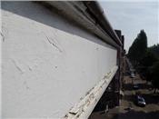 5 Buitenschilderwerk boeiboord hout dekkend Platte daken achtergevel