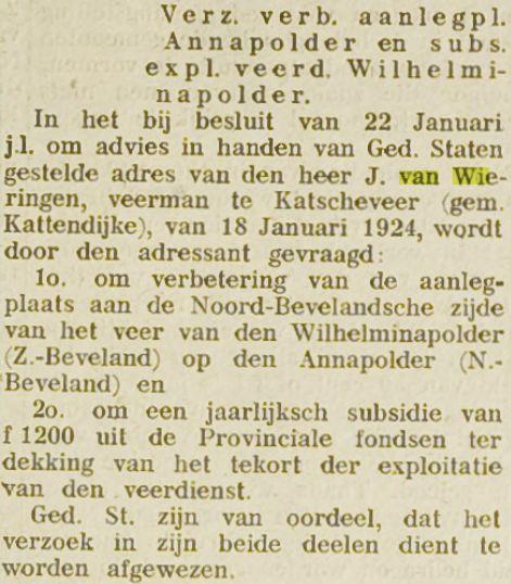 Aanvullingen op Van Wieringen in Rijnland,