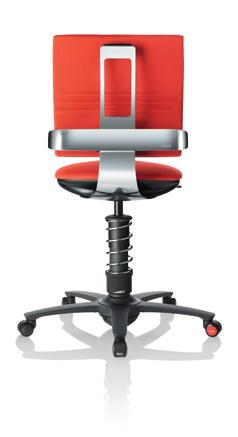 De meest innovatieve kantoorstoel ter wereld. Bewegend: in elk detail. Activeerd: omdat de 3Dee met de bewegingen van zijn be-zitter meegaat, blijft de rug recht.