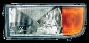 Mercedes ctros Cabines: Dagcabine & MegaSpace ouwjaar: 996-2003 Verlichting voorzijde fb.