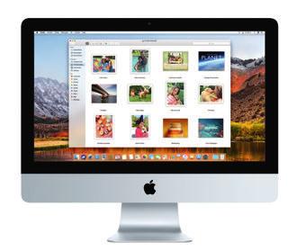 Help-menu Menubalk Wifi Siri Finder Dock Systeemvoorkeuren Het bureaublad Via het bureaublad kunt u alles op uw Mac vinden en alles doen.