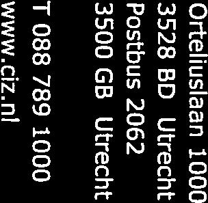 centrum indicatieste[ting zorg Ministerie van Volksgezondheid, Welzijn en Sport t.a.v. drs. M. Verbeek Postbus 235 25 EJ DEN HAAG Orteliuslaan 1 3528 BD Utrecht Postbus 262 35 GB Utrecht T 88 789 1 www.